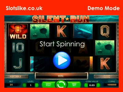 Скриншот слота Silent Run от NetEnt