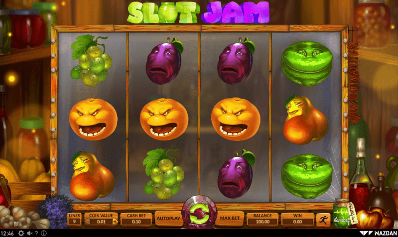 Скриншот слота Slot Jam от Wazdan