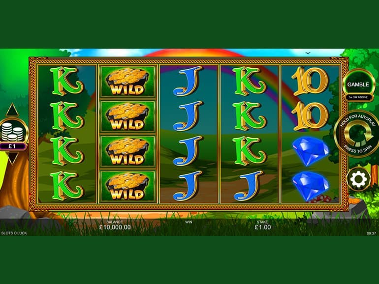 Скриншот слота Slots ‘O’ Luck от Inspired Gaming