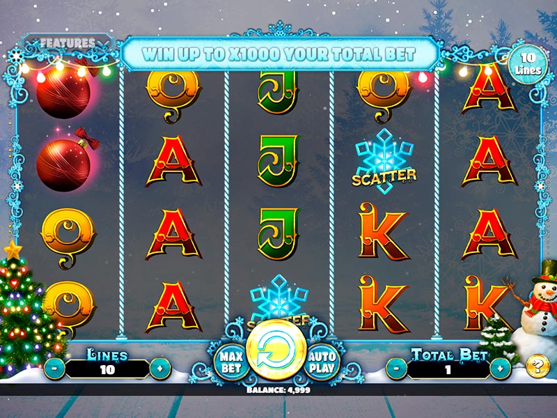 Скриншот слота Snegurochka от Spinomenal