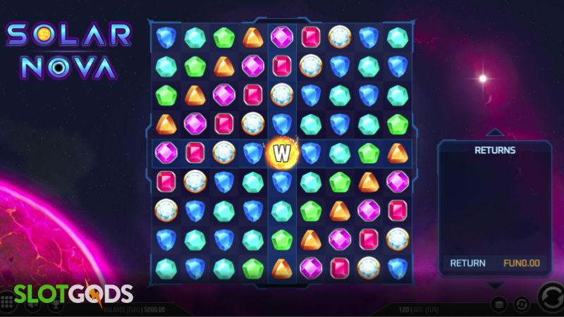 Скриншот слота Solar Wilds от All41 Studios