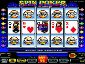 Скриншот слота Spin Cards от Fazi