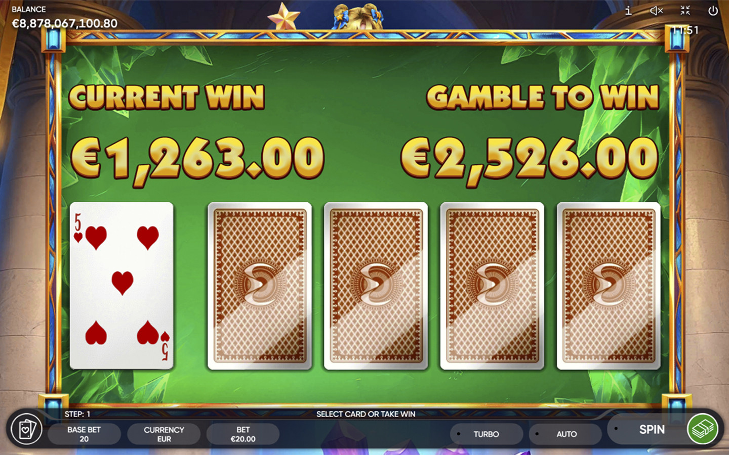 Скриншот слота Star Crystals от Genesis