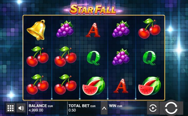 Скриншот слота Star Fall от Push Gaming