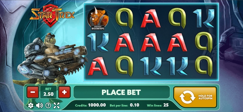 Скриншот слота Star Trex от PlayPearls