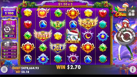 Скриншот слота Обзор игрового автомата Starlight Christmas от Pragmatic Play