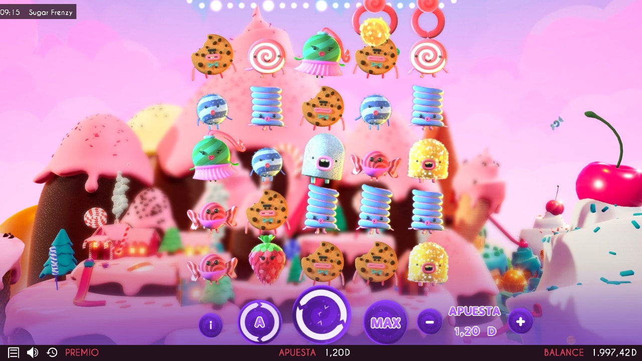 Скриншот слота Sugar Frenzy от Triple Cherry