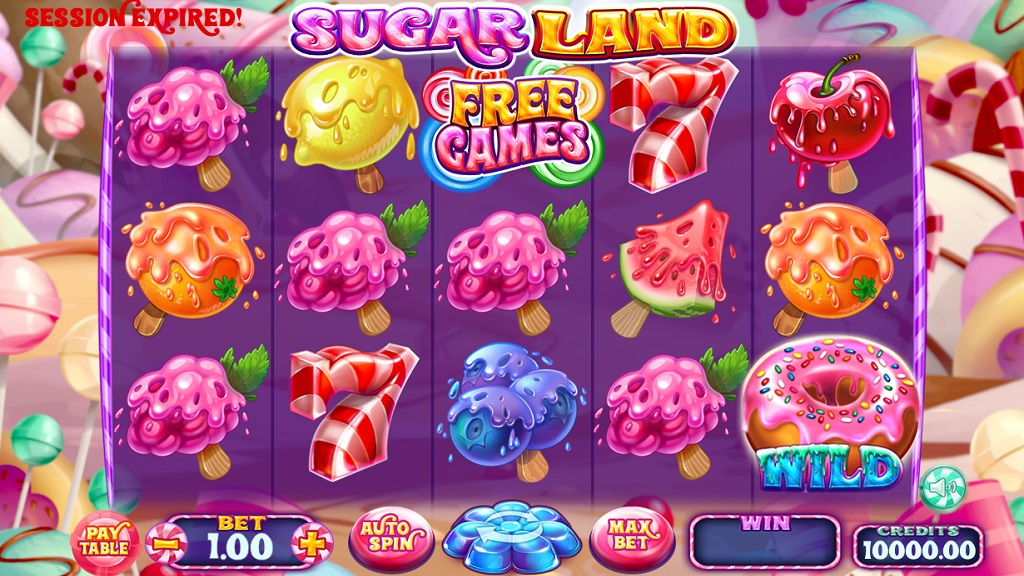 Скриншот слота Sugar Land от Felix Gaming
