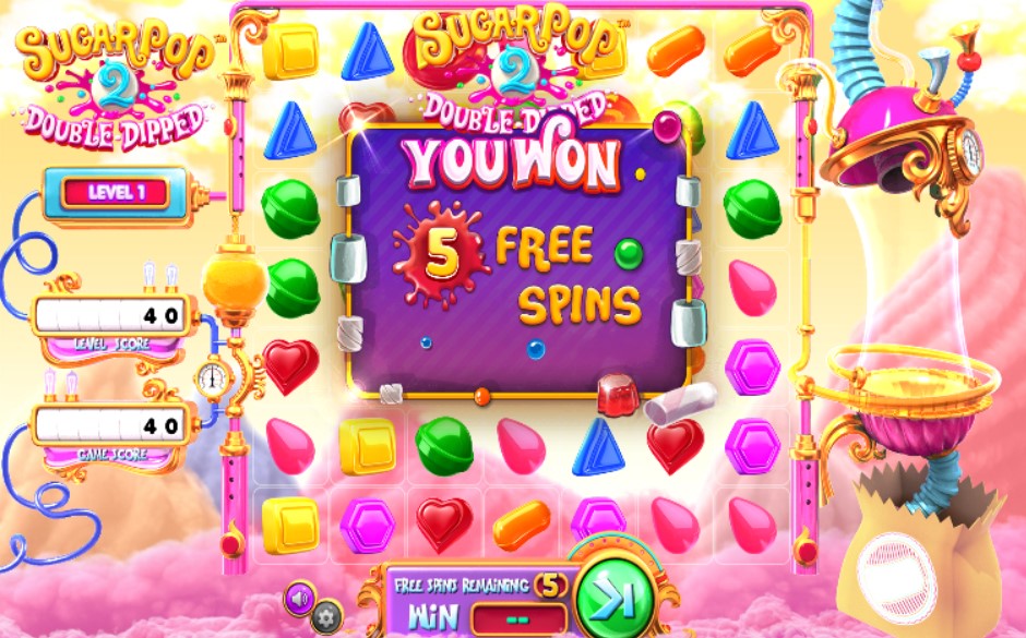 Скриншот слота SugarPop 2: Double Dipped от Betsoft Gaming