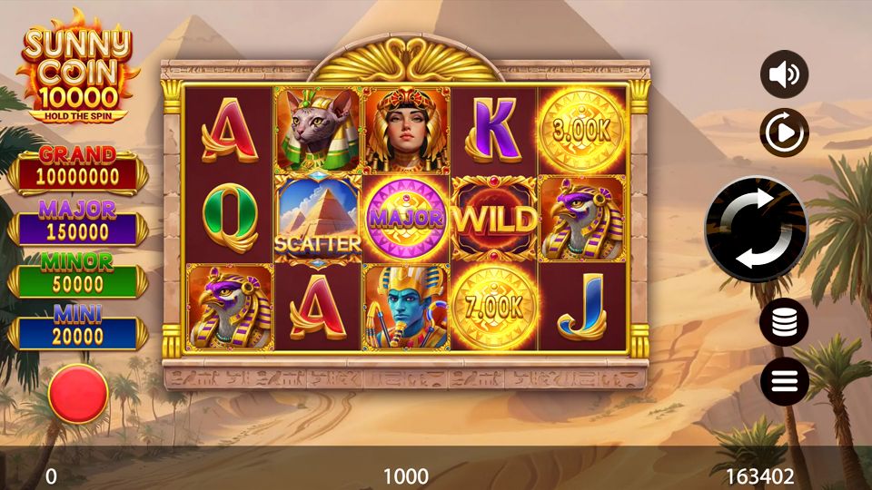 Скриншот слота Sunny Coin Hold The Spin от Gamzix