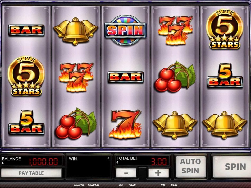 Скриншот слота Super 7 Stars от Red Rake