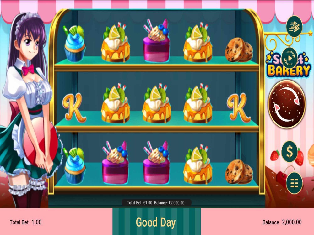 Скриншот слота Sweet Bakery от Spade Gaming
