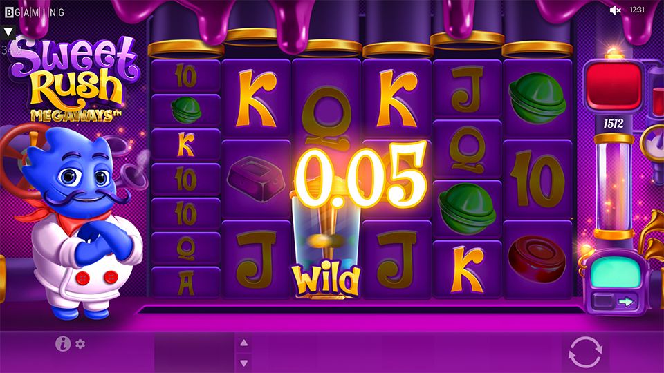Скриншот слота Обзор игры Sweet Rush Megaways от BGaming