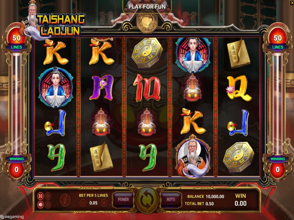 Скриншот слота Tai Shang Lao Jun от Eurasian Gaming
