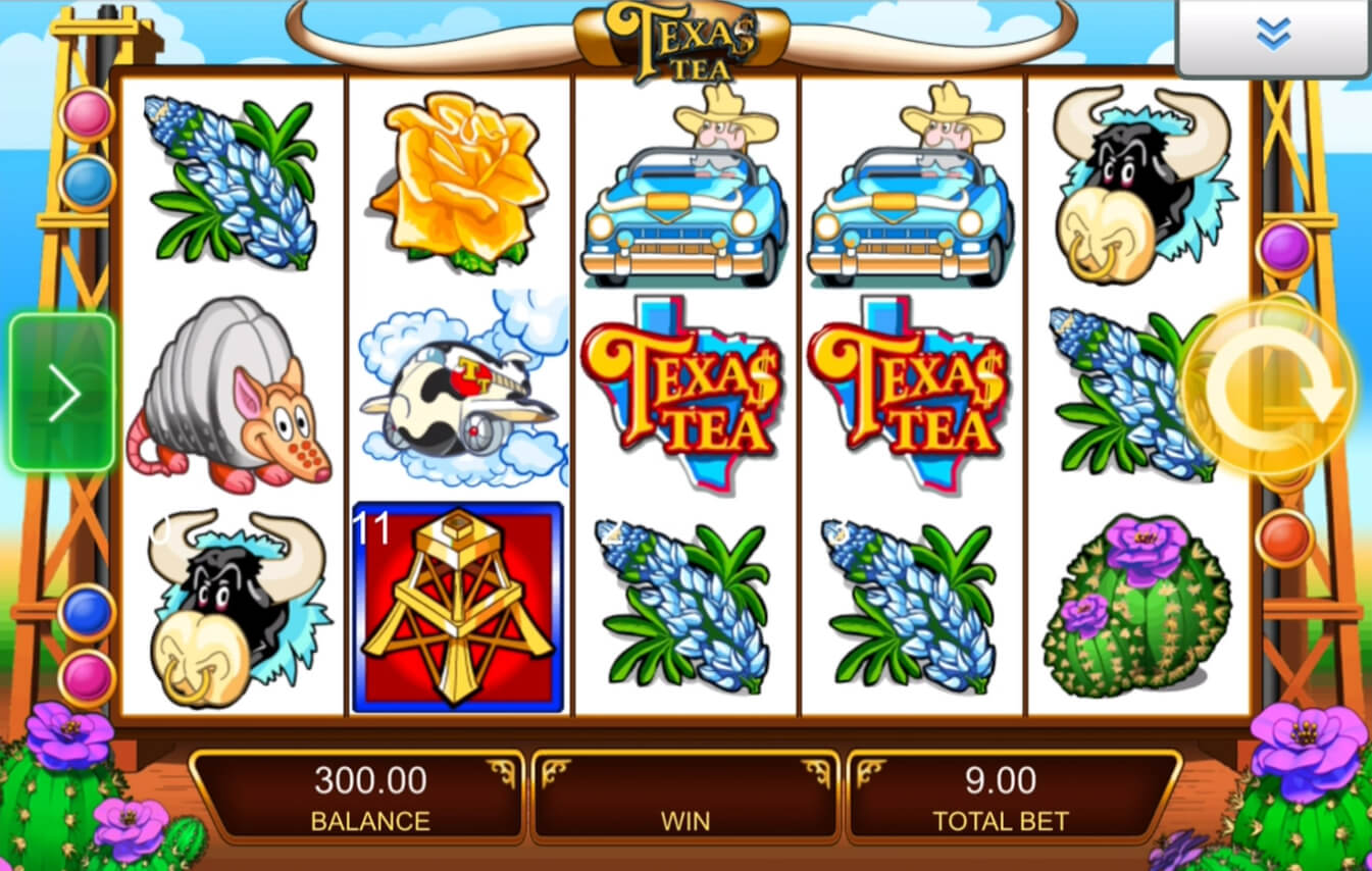 Скриншот слота Texas Tea: Игровой автомат от IGT