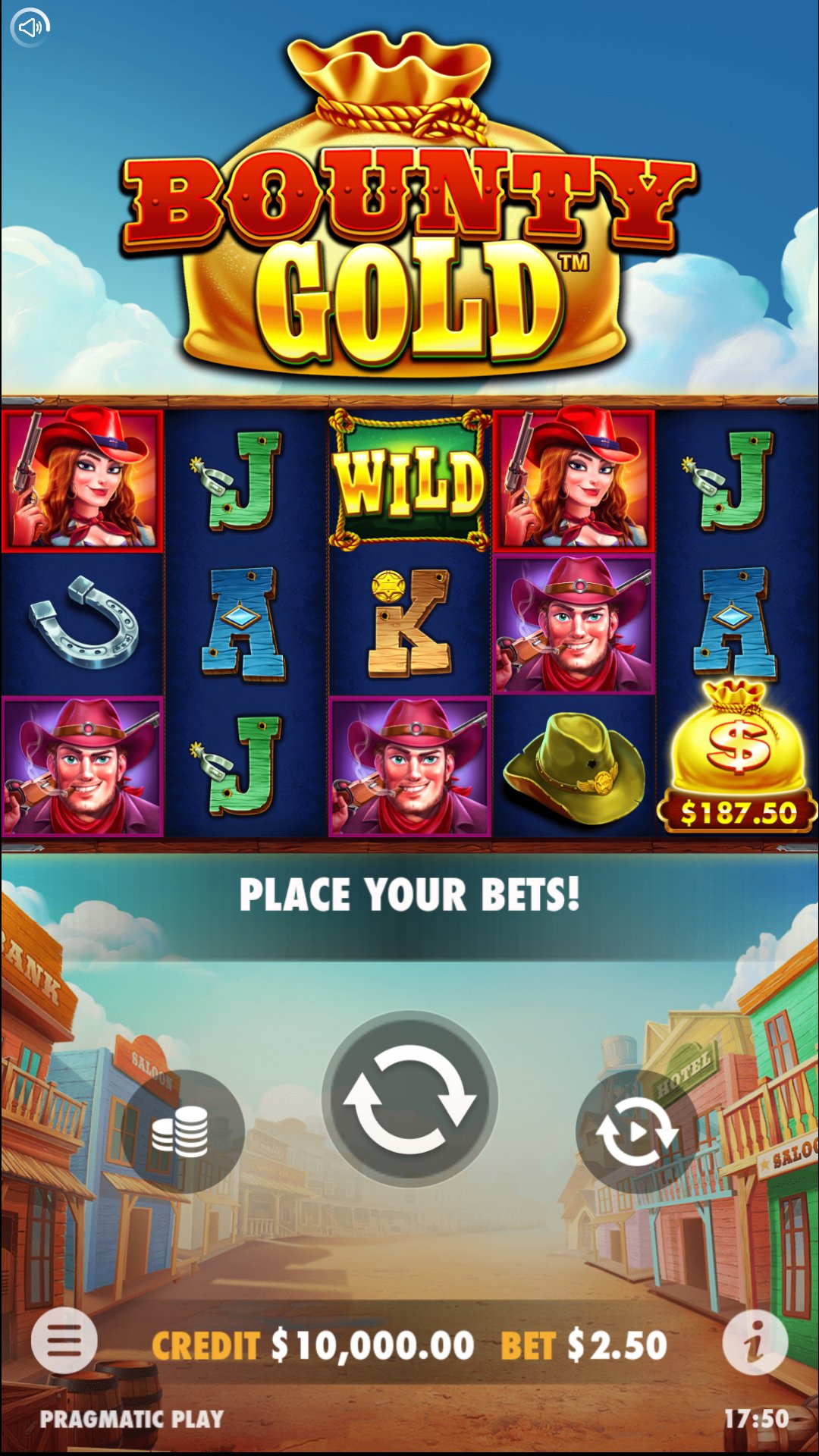 Скриншот слота The Bounty от Microgaming