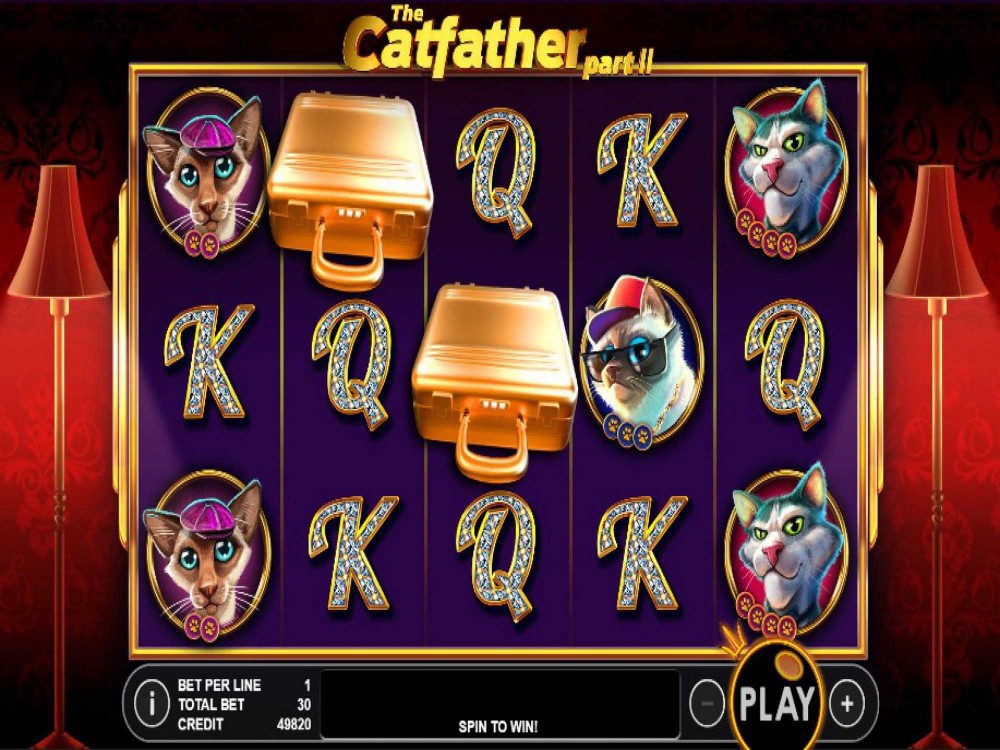 Скриншот слота The Catfather Part II от Pragmatic Play
