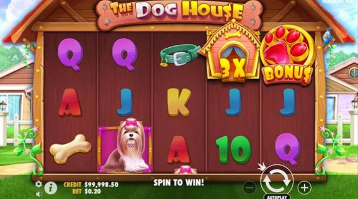 Скриншот слота The Dog House от Pragmatic Play