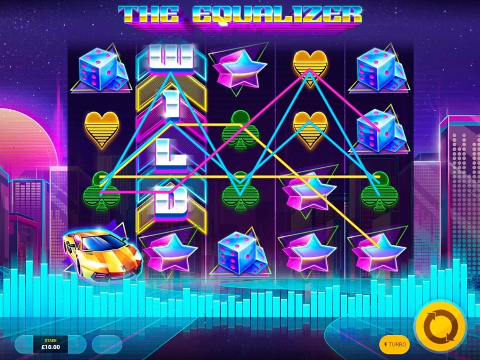 Скриншот слота The Equalizer от Red Tiger Gaming