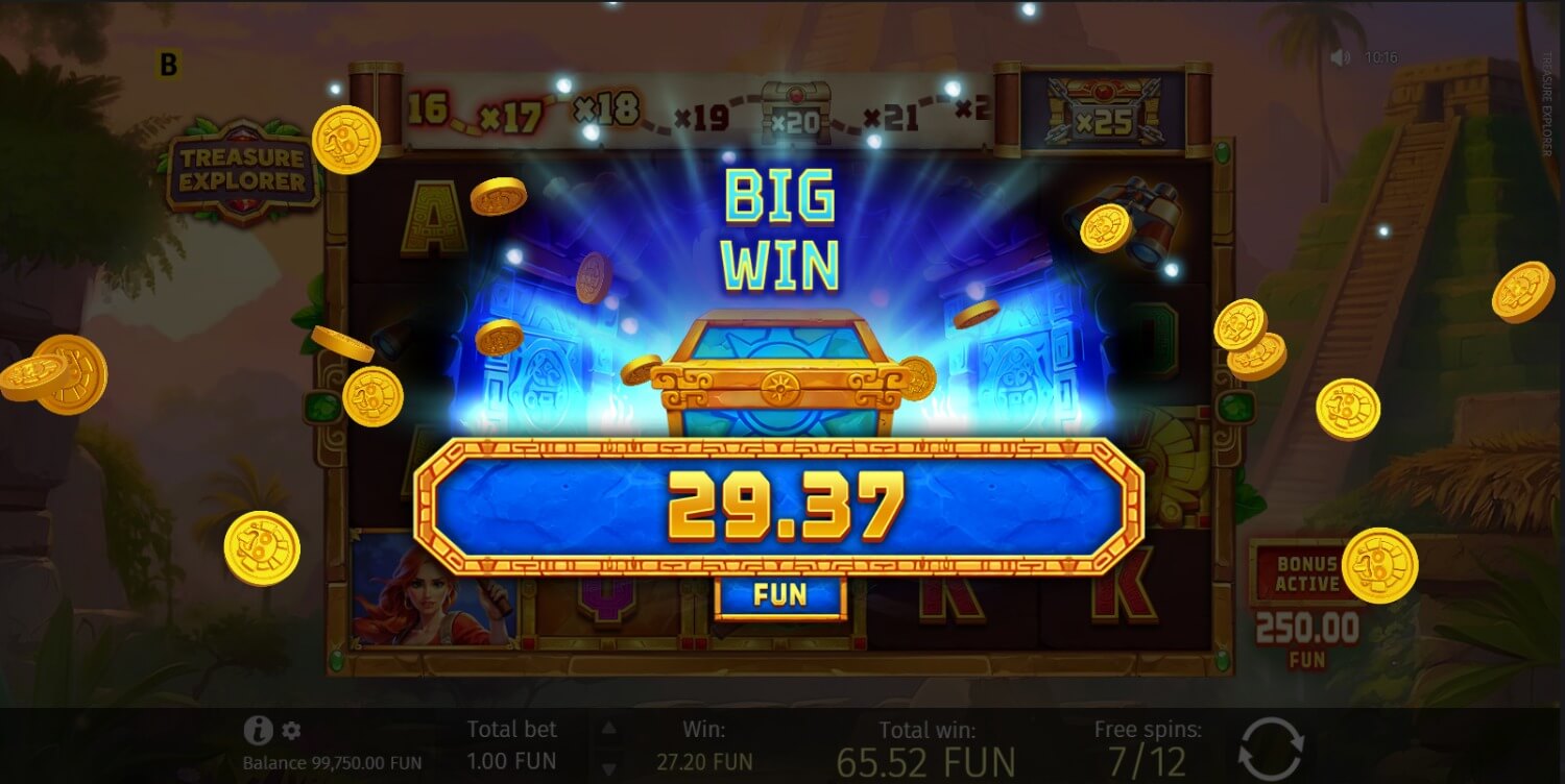 Скриншот слота The Explorer’s Quest от Zeus Play