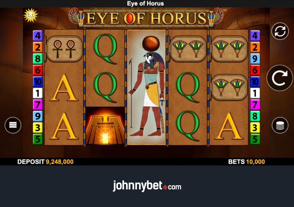 Скриншот слота The Horus Eye от Apollo Games