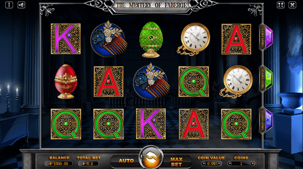 Скриншот слота The Mystery Of Faberge от Charismatic