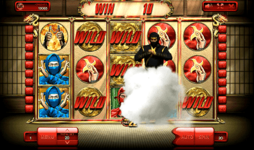 Скриншот слота The Ninja от Endorphina