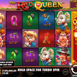 Скриншот слота The Red Queen от Pragmatic Play