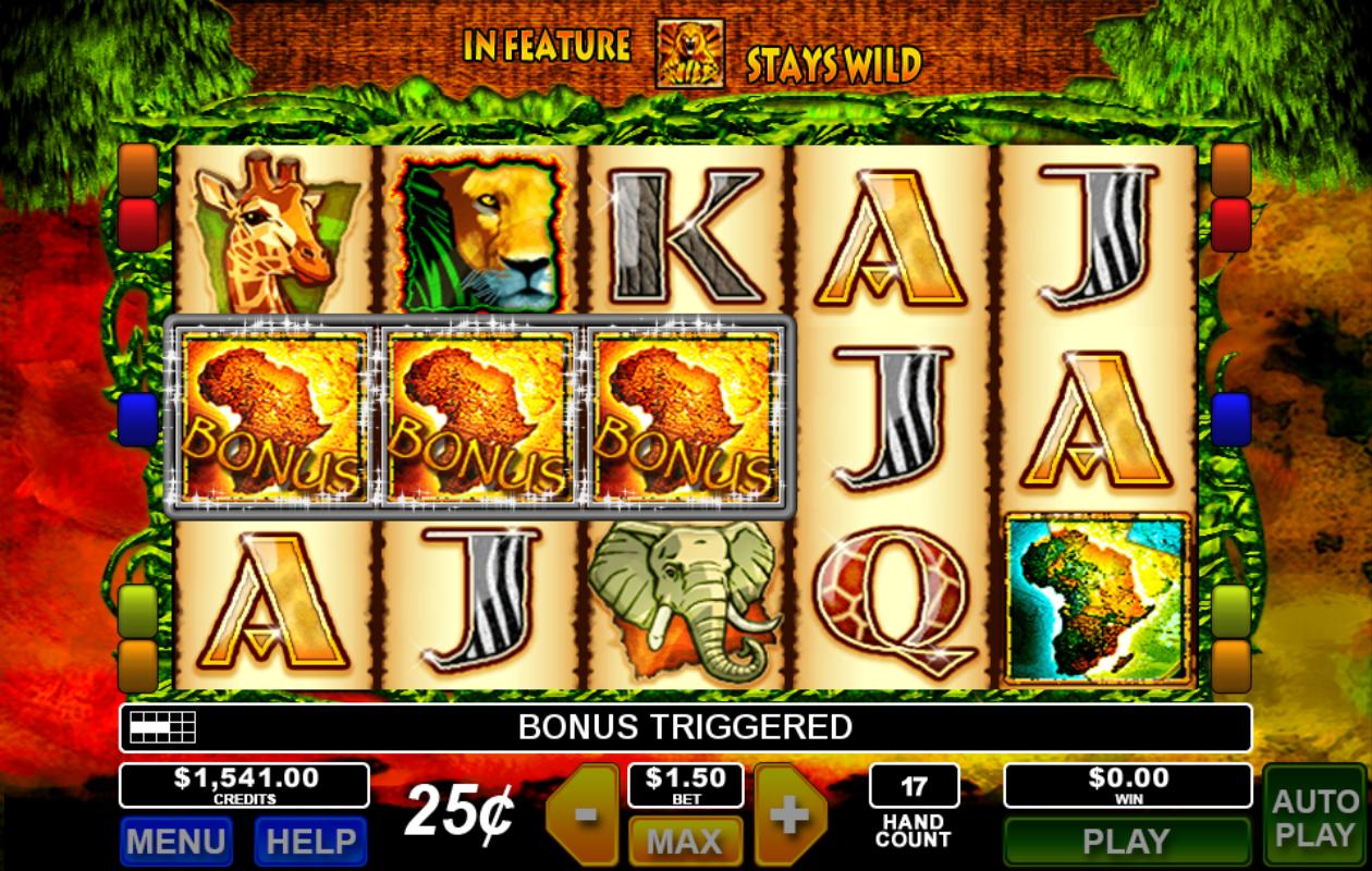 Скриншот слота The Wildlife от IGT