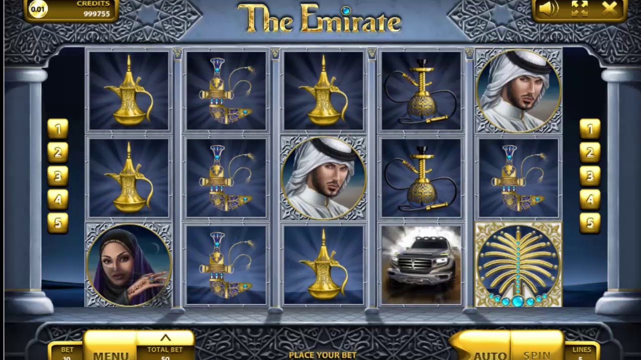 Скриншот слота The Emirate от Endorphina