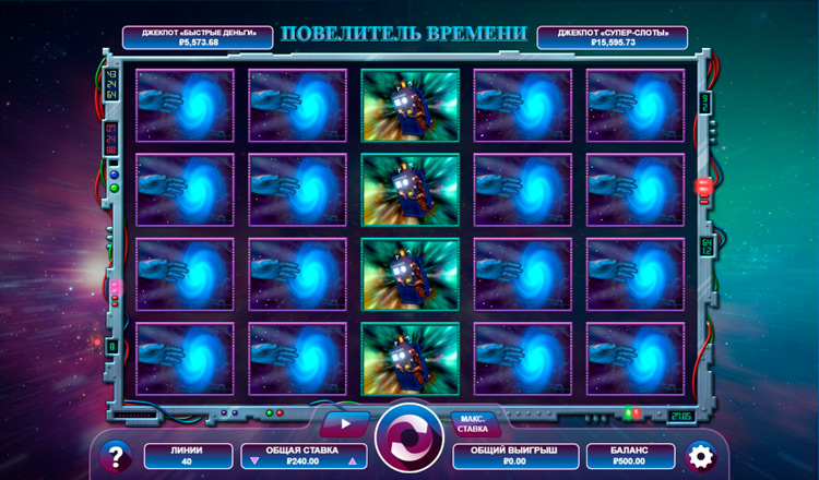 Скриншот игрового поля Time Bender