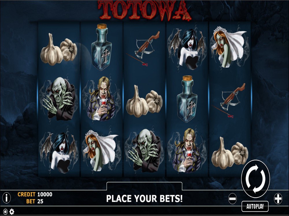 Скриншот слота Totowa от Fils Game