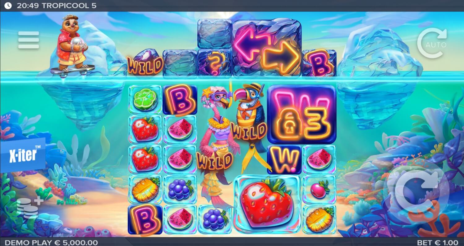 Скриншот слота Tropicool от ELK Studios