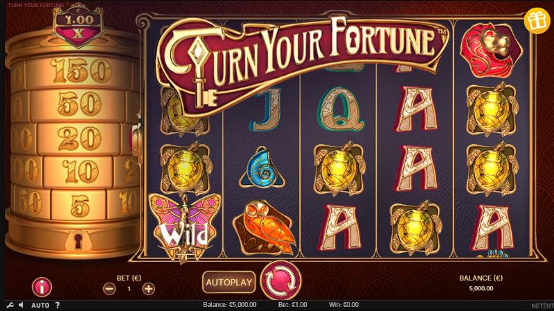 Скриншот слота Turn Your Fortune от NetEnt