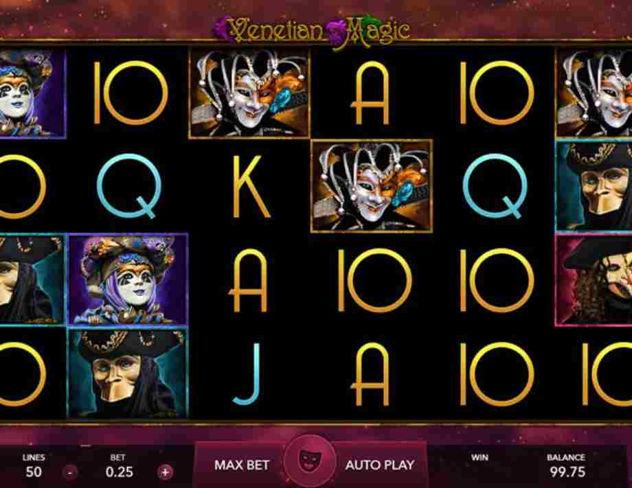 Скриншот слота Venetian Magic от Mascot Gaming
