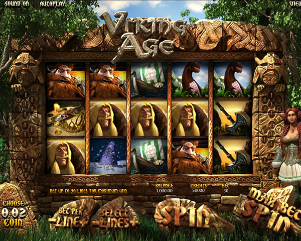 Скриншот слота Viking Age от Betsoft