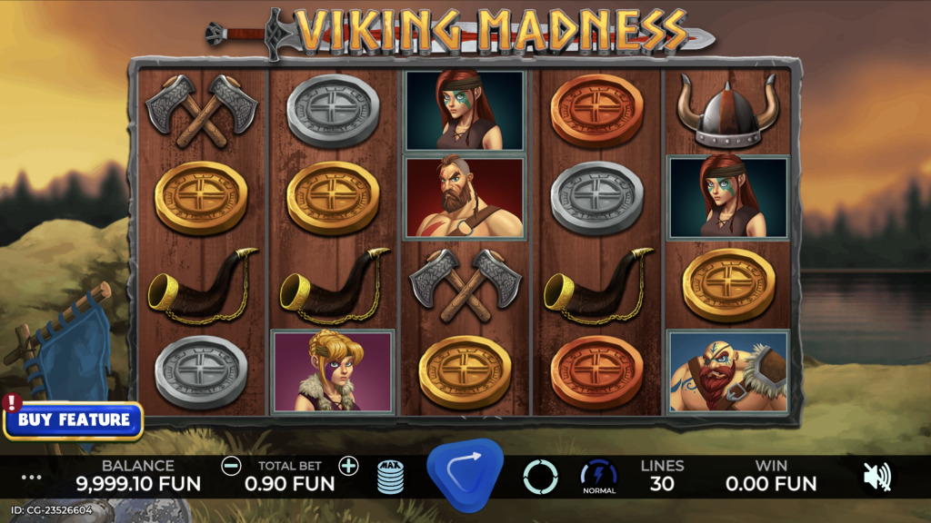 Скриншот слота Viking Madness от Caleta Gaming