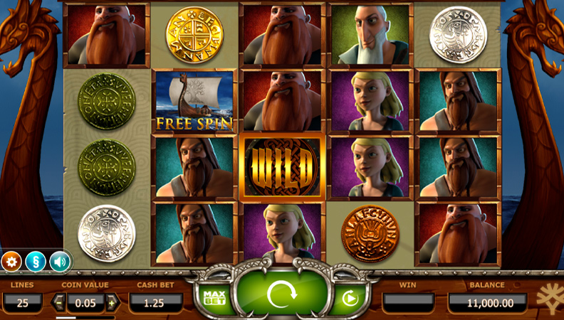 Скриншот слота Viking Wilds от Iron Dog Studio