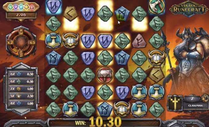 Скриншот слота Viking Runecraft от Play'n GO