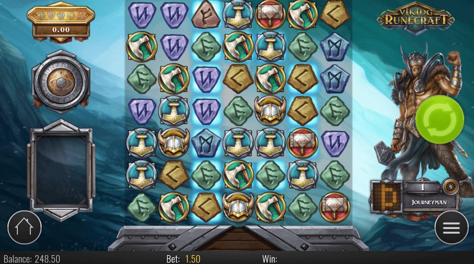 Скриншот слота Viking Runecraft 100 от Play'n GO
