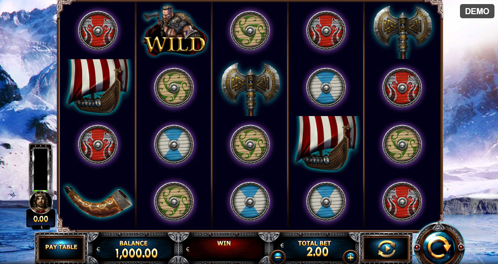 Скриншот слота Vikings от Capecod Gaming