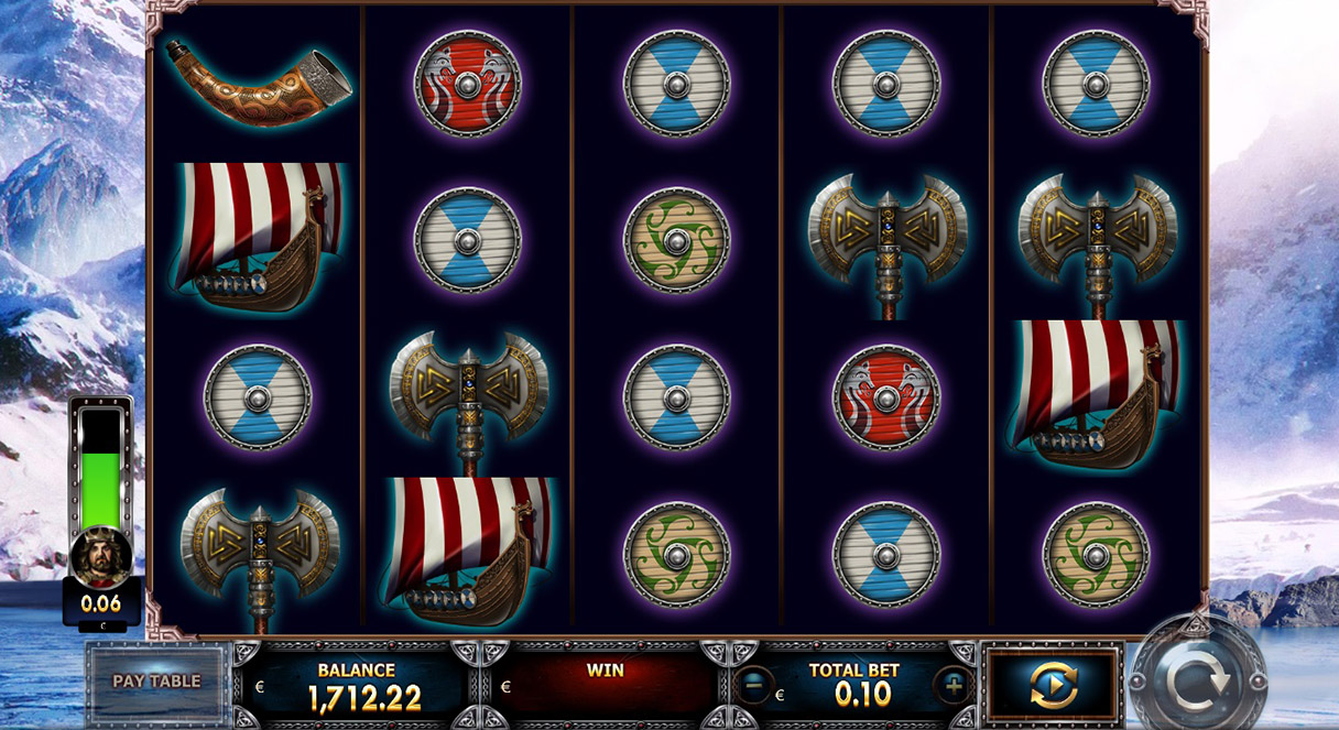 Скриншот слота Vikings Journey от Red Rake Gaming