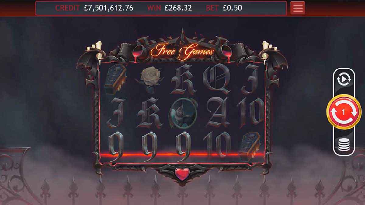 Скриншот слота Vlad’s Castle от Eyecon