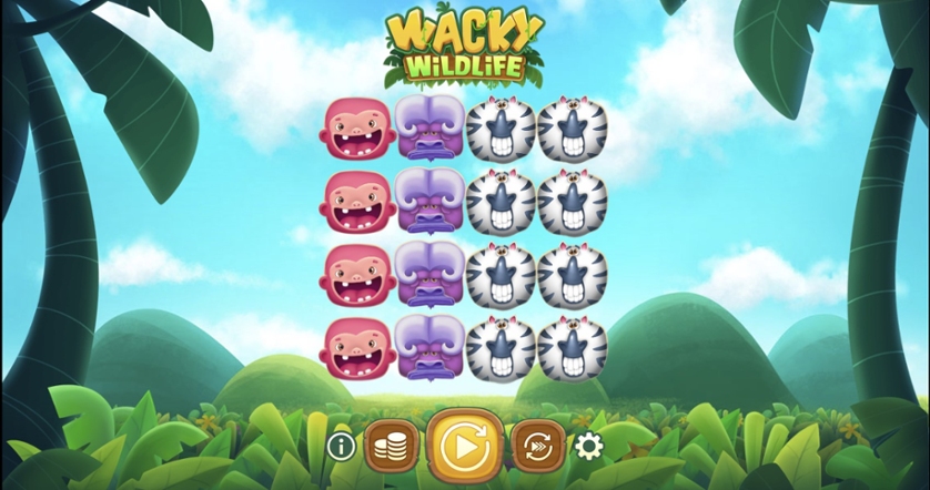 Скриншот слота Wacky Wildlife от OneTouch