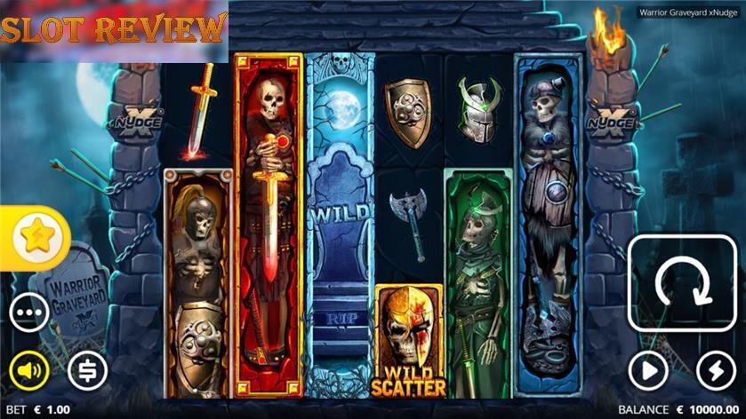 Скриншот слота Warrior Graveyard xNudge от Nolimit City