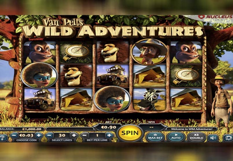 Скриншот слота Wild Adventure от Nucleus Gaming