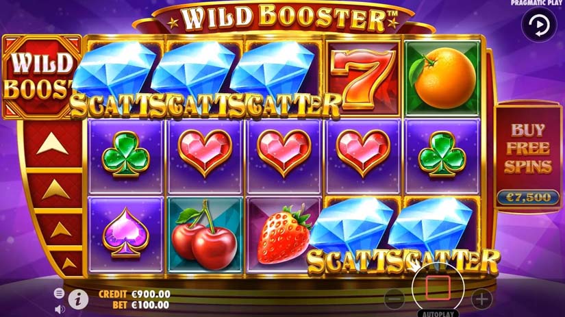 Скриншот слота Wild Booster от Pragmatic Play