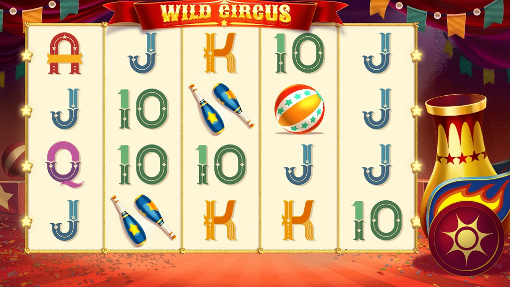 Скриншот слота Wild Circus от Red Tiger Gaming