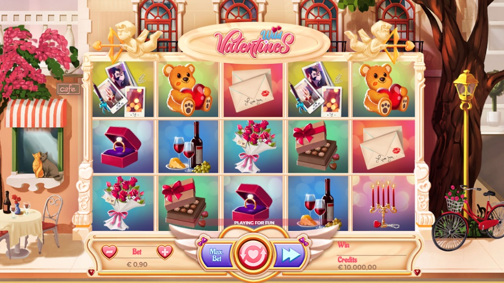 Скриншот слота Wild Valentine игра от Spinmatic