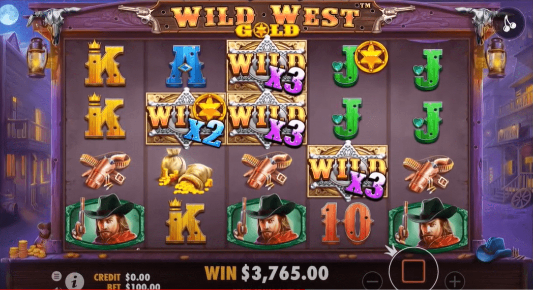 Скриншот слота Wild West Gold от Pragmatic Play